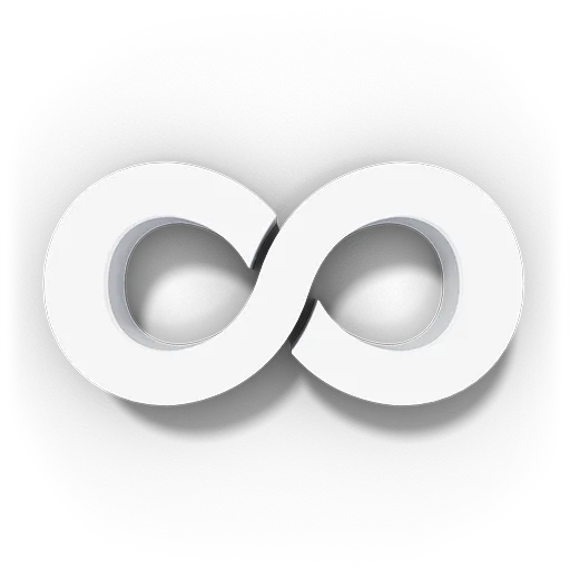 Infinity loop symbol